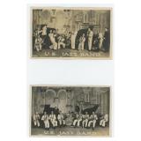 US Navy Jazz Band RPPC Postcards