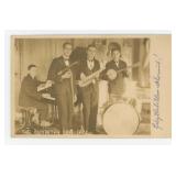 The Sympathy Boys Jazz Band RPPC Postcard
