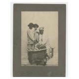 Black Caribbean Coconut Candy Vendor Cabinet Photo