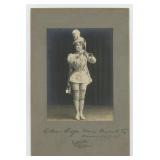 Lillian Sieger Coronet Player Signed Cabinet Photo