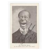 Carlton Bryan Jamaica Choir Signed Postcard
