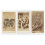 Fishermen Sailor Sea Captain CDV Photos