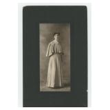 Blind Cross Eyed Woman Cabinet Photo