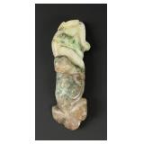 Chinese Carved Jade Monkey