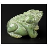 Nephrite Jade Carved Frog