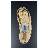 Arapaho Native American Indian Beaded Moccasin