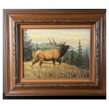 Frank Miller Natures Bugler Painting