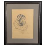 Richard Greeves African Princess Drawing
