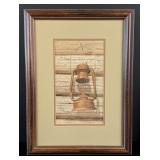 Marvin Enes Barn Lantern Painting