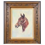 Jack Jac Elmo King Horse Painting