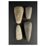 Ancient Native American Indian Stone Adze Celts