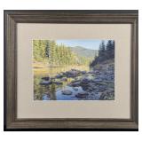 Jessica Bryant Idaho River Watercolor Painting