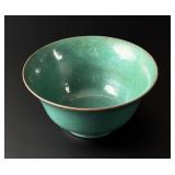 Chinese Turquoise Glaze Porcelain Bowl