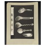 Yurok Indian Elk Horn Spoons Photo