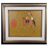 Native American Indian Warrior Painting