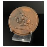 The Cheyenne Roman Bronze Works Remington Plaque