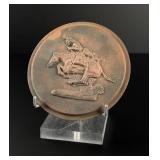 The Cheyenne Roman Bronze Works Remington Plaque