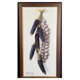 Turid Pedersen Hopi Indian Blue Corn Painting