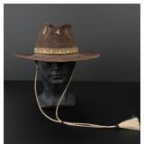 Montana Cowboy Hat Snakeskin Horsehair