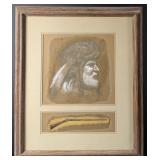 Marvin Enes Mountain Man Painting