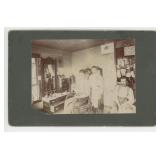 California Identified Barber Shop Cabinet Photo