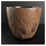 Japanese Cast Iron Pine Tree Planter