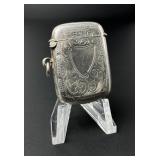 1913 Sterling Match Safe Vesta Case