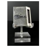 Iraq Niello Sterling Silver Matchbox Holder