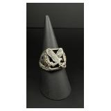 Landstroms Sterling Silver Black Hills Gold Ring