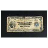 1914 United States $1 National Bank Note Ohio