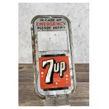 7up In Case of Emergency Door Push Sign