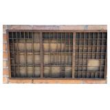Printer Letterpress Typesetters Drawer Tray