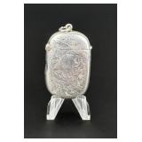Edwardian Sterling Match Safe Vesta Case