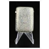 Victorian Sterling Match Safe Vesta Case