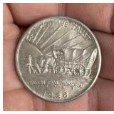 1926 Oregon Trail Commemorative Silver Half Dollar