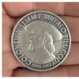 Clayton Gulch Buffalo Bill Cody Silver Medal