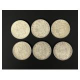 Group of 1921 Morgan Silver Dollars