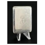 1922 Sterling Silver Cigarette Case