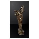 Art Nouveau Nude Woman Bronze