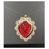 Turkish Ottoman Islamic .900 Silver Pendant