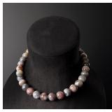 Botswana Agate Bead Necklace