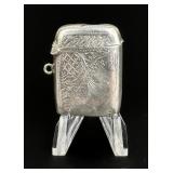 1912 Sterling Match Safe Vesta Case