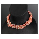 Santo Domingo Pueblo Spiny Oyster Necklace