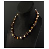 Navajo Multi Stone Carnelian Necklace