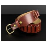 Leather Cartridge Ammo Belt