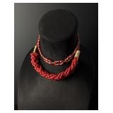 Turkana Kenya Trade Bead Necklaces