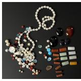 Collection of Jewelry Findings Cabochons