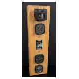 WW2 US Air Force Pilot Plane Gauge Display