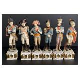 Napoleon and Generals Porcelain Figures