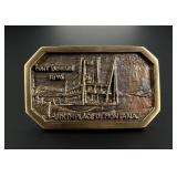 Bob Scriver Fort Benton Montana Belt Buckle